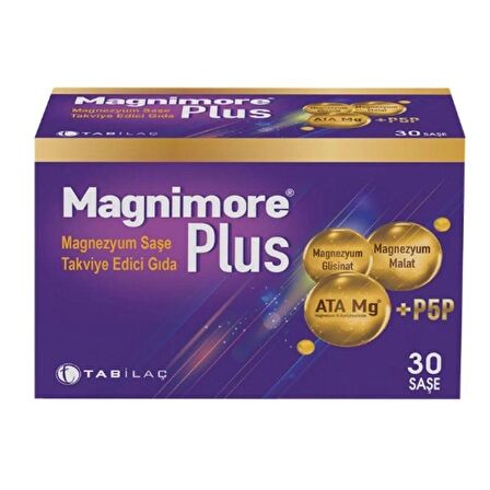 Tab İlaç Magnimore Plus 30 Saşe