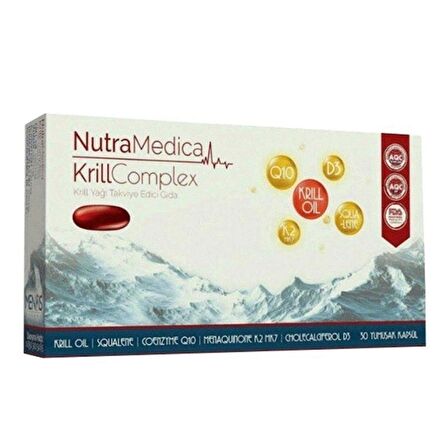 NutraMedica Krill Complex 30 Kapsül