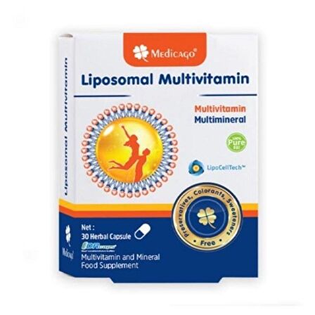 MedicaGo Liposomal Multivitamin 30 Kapsül