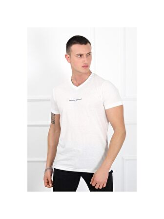 Erkek Baskili T Shirt