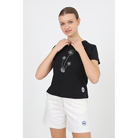 Moonsports Kadın Crop Tshirt