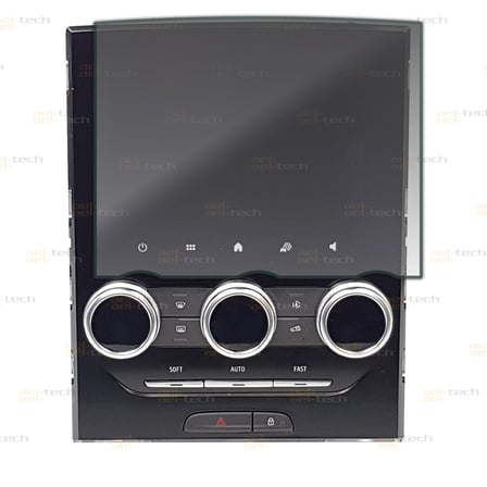 Renault Megane Uyumlu Touch ve Icon 7" Navigasyon 9h Mat Görünüm Nano Koruyucu 2021-2026