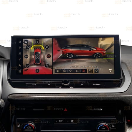 Nissan Qashqai Uyumlu 12.3" Navigasyon 9h Nano Mat Görünüm Ekran Koruyucu 2025-2026