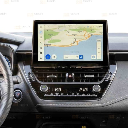 Toyota Corolla Uyumlu 10.5" Navigasyon 9h Mat Görünüm Nano Koruyucu 2023-2026