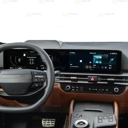 Kia Sportage Uyumlu 12.3 İnç Navigasyon 9H Nano Mat Görünüm Ekran Koruyucu 2025-2026