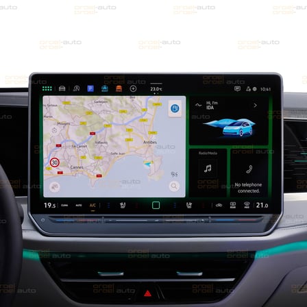 Volkswagen Passat Variant Uyumlu 12,9" Navigasyon 9h Mat Görünüm Nano Koruyucu 2025-2026