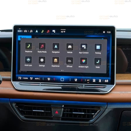 Volkswagen Tiguan Uyumlu 12,9inc Navigasyon 9h Mat Görünüm Nano Ekran Koruyucu 2024-2026