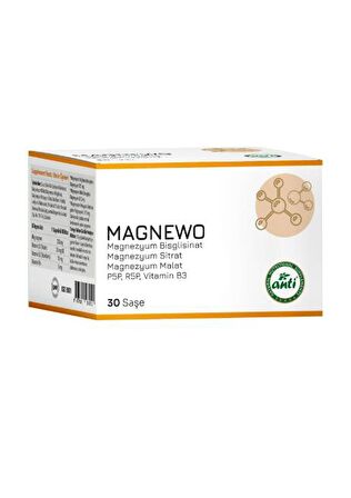 Anti Magnewo Efervesan Magnezyum 30 Saşe