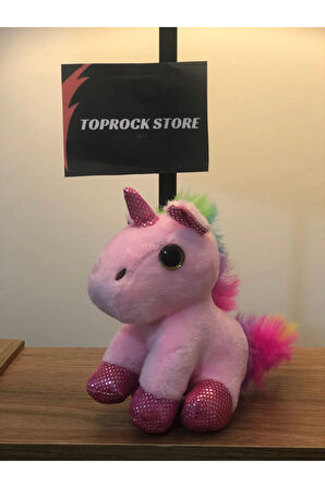 Sevimli Unicorn Peluş Oyuncak Hediyelik Oyuncak Anahtarlık Uyku Arkadaşı 12 cm