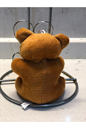 Sevimli Ayıcık Peluş Oyuncak Desenli Anahtarlık Uyku Arkadaşı Hediyelik 11 CM