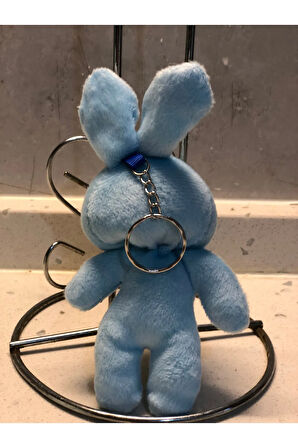 Sevimli Tavşan Peluş Oyuncak Anahtarlık Uyku Arkadaşı Hediyelik 12 CM
