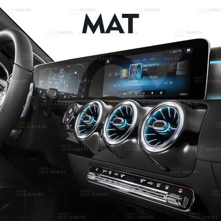 Mercedes A180 Uyumlu 10.25 Inç Mat Görünüm Navigasyon  9h Nano Ekran Koruyucu 2019-2026