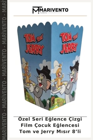 Özel Seri Eğlence Çizgi Film Çocuk Eğlencesi Tom ve Jerry Mısır 8’li
