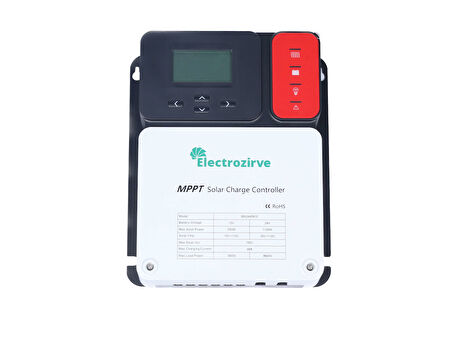 Electrozirve 12/24V 40A Mppt Şarj Kontrol Cihazı 