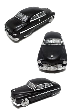 BUFFER® Decotown Nostaljik Klasik Dekoratif Eski Model Araba Taksi Biblo