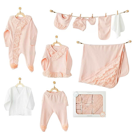 Eterella Newborn Chic Girl 10'lu Hastane Çıkışı Salmon