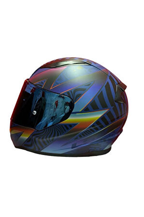 Rapıd 2 Optık Mat Mavi-mor Kask