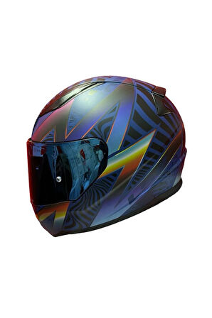 Rapıd 2 Optık Mat Mavi-mor Kask