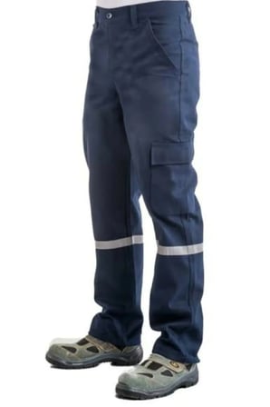 LACİVERT 7*7 REFLEKTÖRLÜ KOMANDO VE KUMPAS CEPLİ İŞ PANTOLON