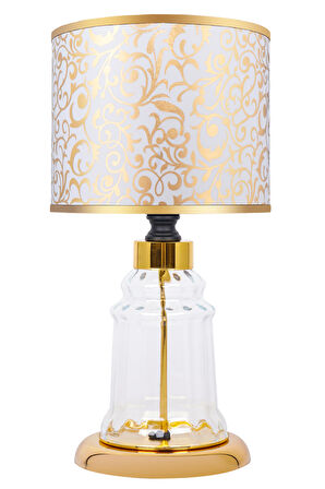 Baroque Gold Cam Abajur