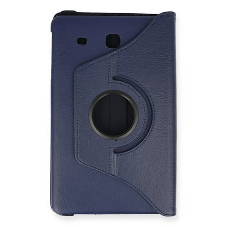 Trendexa Samsung Galaxy T560 Tab E 9.7 Kılıf 360 Tablet Deri Kılıf - Lacivert MAC