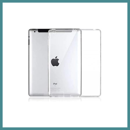 Trendexa iPad 4 9.7 Kılıf Tablet Şeffaf Silikon MAC