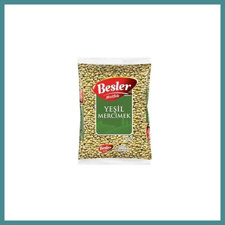 Trendexa BESLER YEŞİL MERCİMEK 1 KG MAC