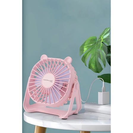 Trendexa Konfulon FS23 Masaüstü Soğutma Fanı - Beyaz MAC