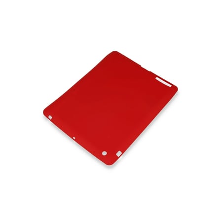 Trendexa iPad 4 9.7 Kılıf Evo Tablet Silikon - Kırmızı MAC