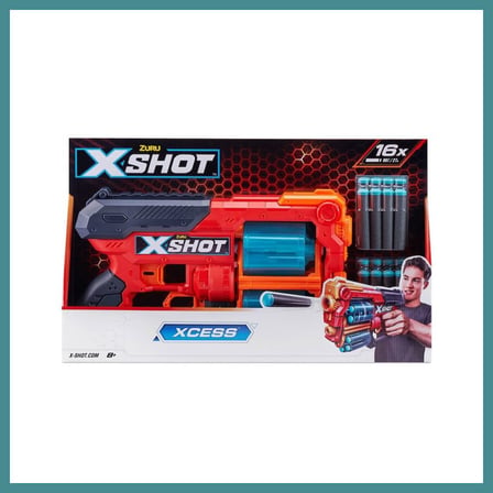 Trendexa 36737 X Shot Sünger Atan Excel-Xcess 16 Mermili Silah MAC