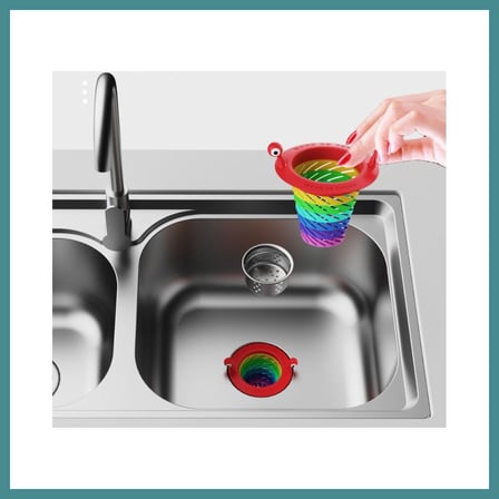 Trendexa Renkli 6 Kademeli Lavabo Süzgeci MAC