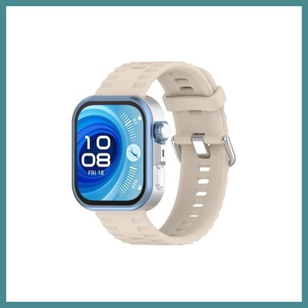 Trendexa Huawei Watch Fit 3 Klasik Kordon - Krem MAC