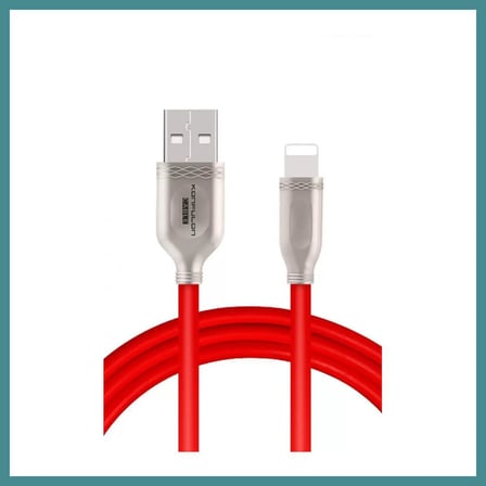 Trendexa Konfulon S48 Lightning Kablo iphone Uyumlu 1M 3A - Kırmızı MAC