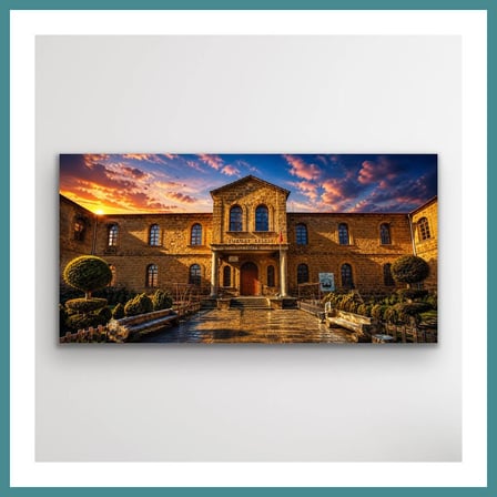 Trendexa Tarihi Yozgat Lisesi Kanvas Tablo 60X120 CM MAC