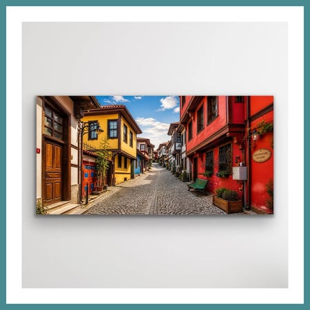 Trendexa Eskişehir Odun Pazarı Kanvas Tablo 60X120 CM MAC