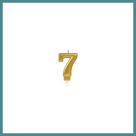 Bezos 7 Rakam Mum Gold Renk MAC