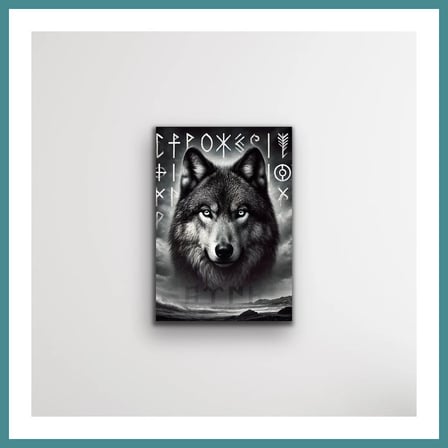 Trendexa Asil Kurt Kanvas Tablo 70x100cm MAC