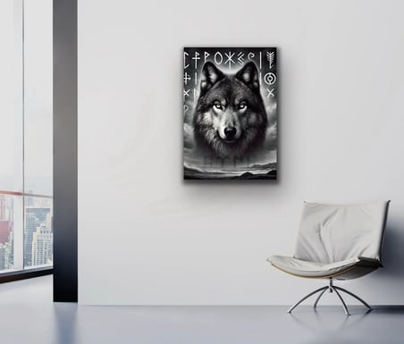 Trendexa Asil Kurt Kanvas Tablo 70x100cm MAC