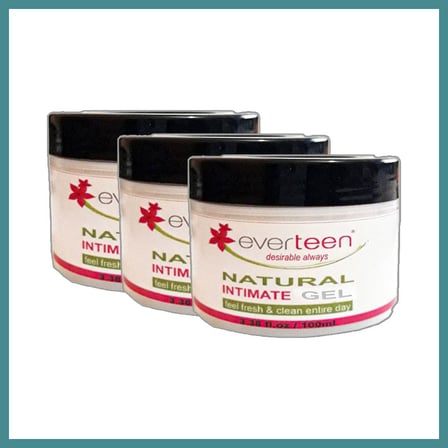 Trendexa Everteen Bayan Natural Gel 3 x 100 ml Hijyenik Jeli MAC
