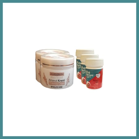 Trendexa Three Brand Vücut Kremi 100 ml Arnavut Kremi 2 Adet + Rus Merhemi 50 ml 3 Adet MAC