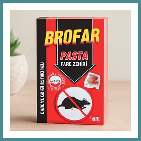 Trendexa Fare ve Sıçan Öldürücü Pasta 100 g MAC