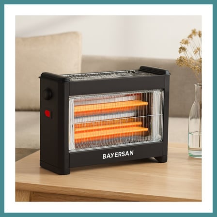 Trendexa Elektrikli Şömine Isıtıcı Soba 1800W MAC