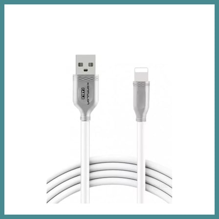 Trendexa Konfulon S48 Lightning Kablo iphone Uyumlu 1M 3A - Beyaz MAC