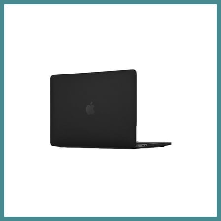 Bezos Macbook Pro 14.2 2021 Macbook Buzlu Kapak - Siyah MAC