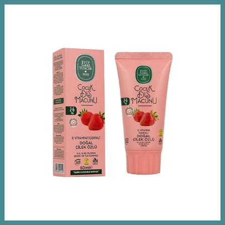 Trendexa Diş Macunu Çilek 60ml Çocuk 1 Adet MAC
