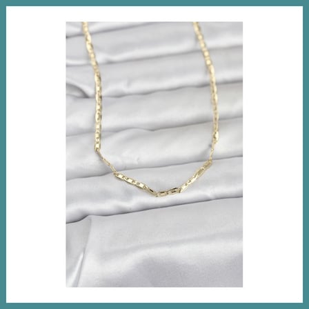 Trendexa CM 14K Gold Renk Gemici Zincir Model 60 cm Kadın Kolye MAC