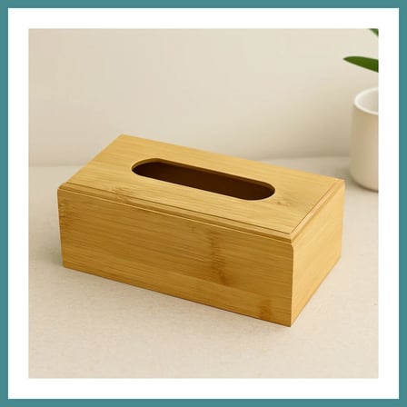 Trendexa Ahşap Bambu Peçetelik 11.6x22.8 cm MAC