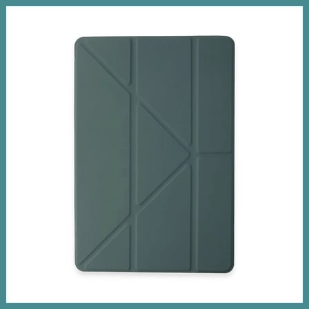 Trendexa Pad 6 Kılıf Kalemlikli Mars Tablet Kılıfı - Koyu Yeşil MAC
