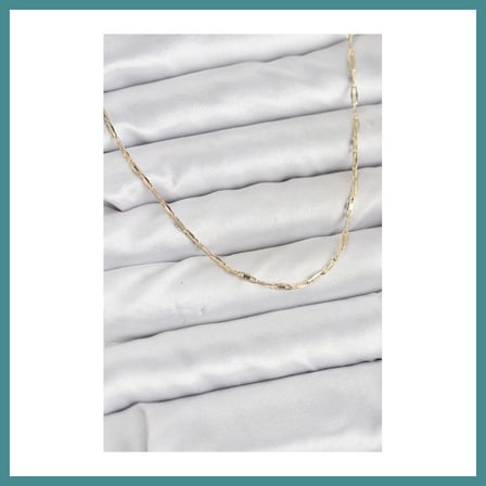Trendexa CM 14K Gold Renk Pirinç Ataç Zincir 60 cm Kadın Kolye MAC