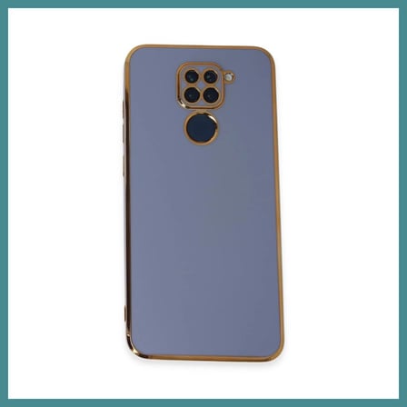Trendexa Redmi Note 9 Uyumlu Kılıf Volet Silikon - Mavi MAC